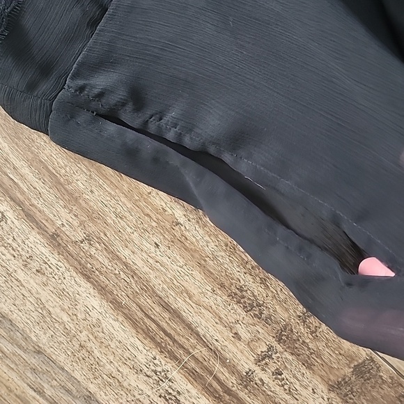 NWT Torrid Babydoll Crinkle Chiffon Lace Trim Top Sz 3, 22/24, 3X - Picture 6 of 10